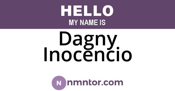 Dagny Inocencio