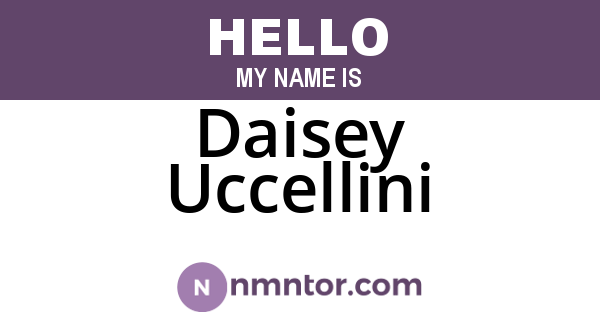 Daisey Uccellini