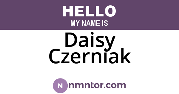 Daisy Czerniak