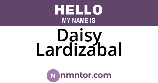 Daisy Lardizabal