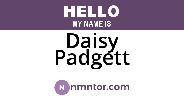 Daisy Padgett