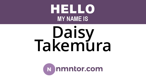 Daisy Takemura