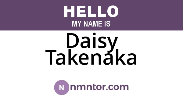 Daisy Takenaka