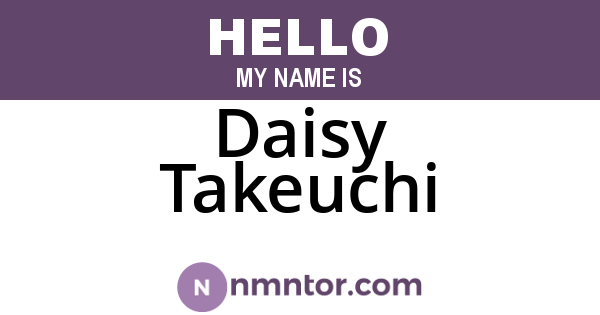 Daisy Takeuchi