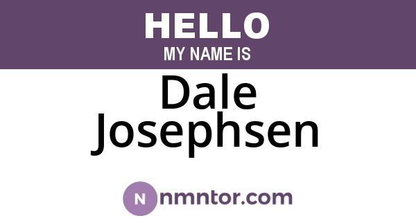 Dale Josephsen