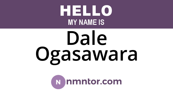 Dale Ogasawara