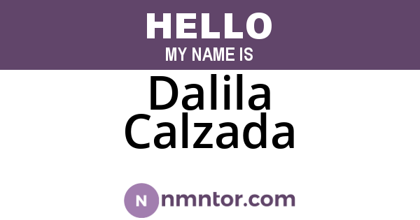 Dalila Calzada