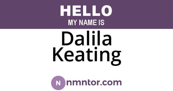 Dalila Keating