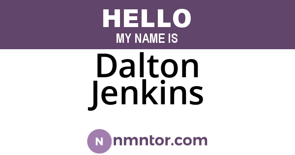 Dalton Jenkins