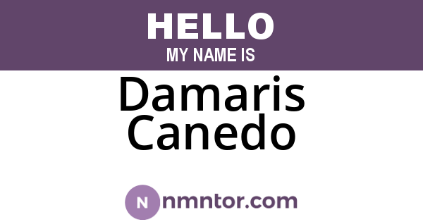 Damaris Canedo