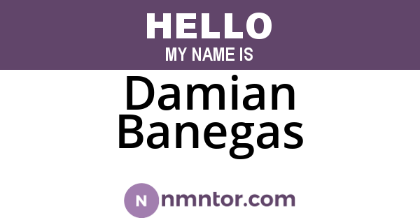 Damian Banegas