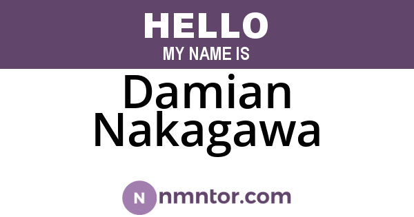 Damian Nakagawa