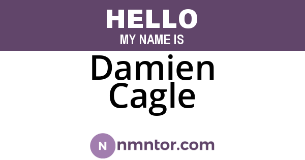 Damien Cagle