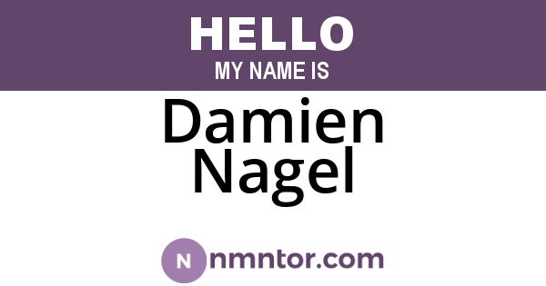 Damien Nagel