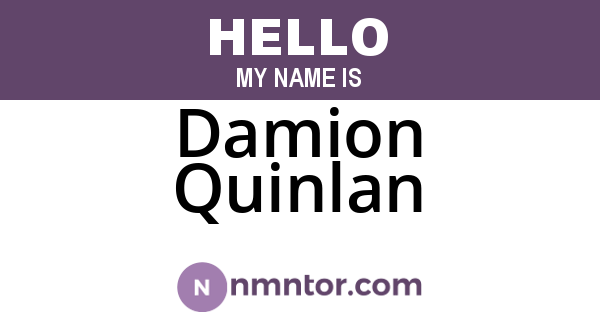 Damion Quinlan