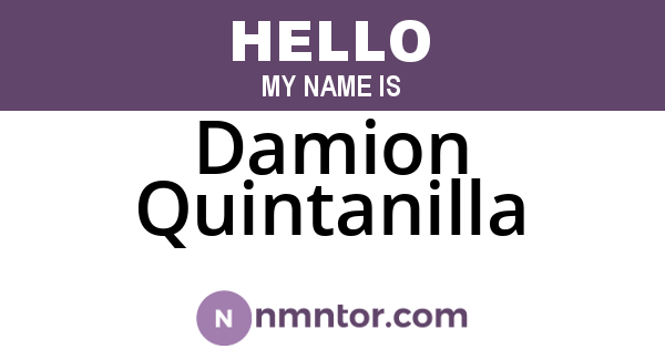 Damion Quintanilla