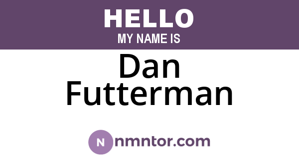 Dan Futterman