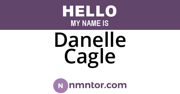 Danelle Cagle