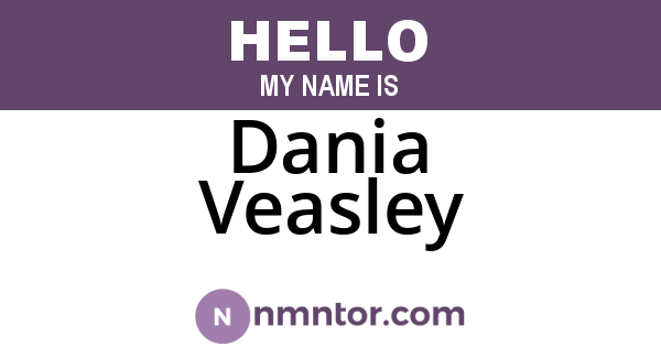Dania Veasley