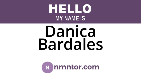 Danica Bardales
