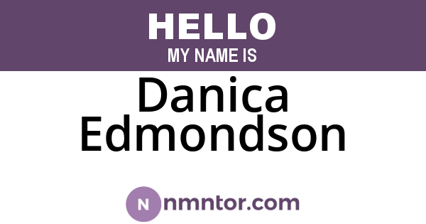 Danica Edmondson