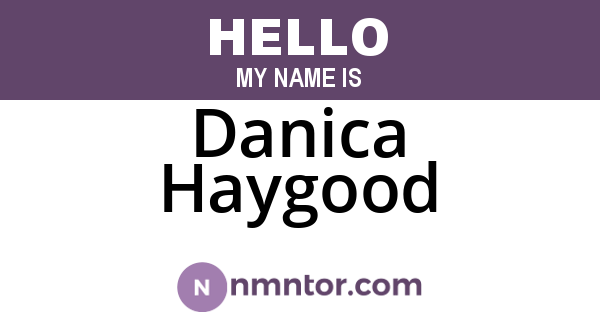 Danica Haygood