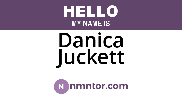 Danica Juckett