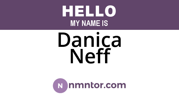 Danica Neff