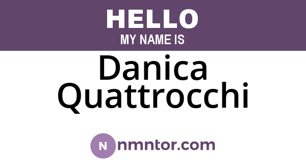Danica Quattrocchi