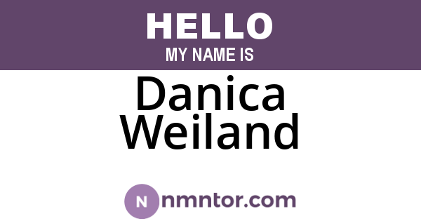 Danica Weiland