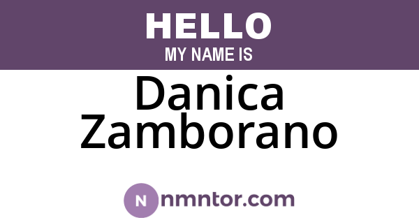 Danica Zamborano