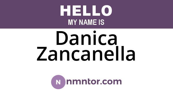 Danica Zancanella