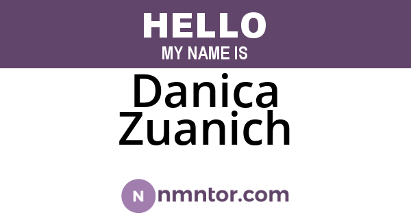 Danica Zuanich
