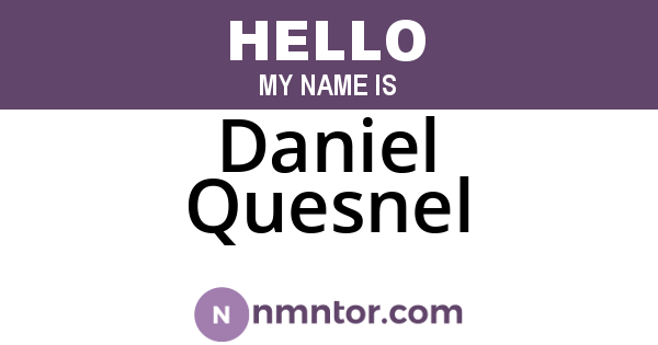 Daniel Quesnel