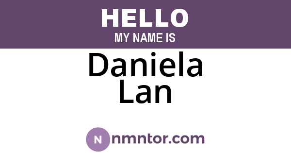 Daniela Lan