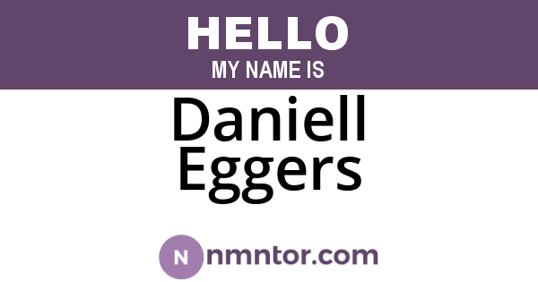 Daniell Eggers