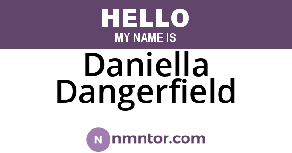 Daniella Dangerfield