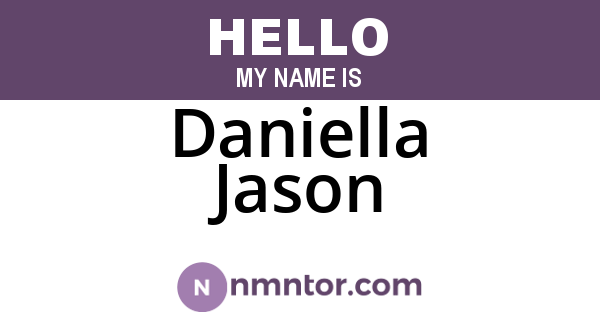 Daniella Jason