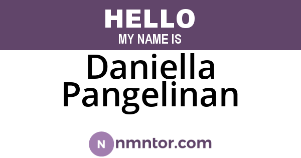 Daniella Pangelinan