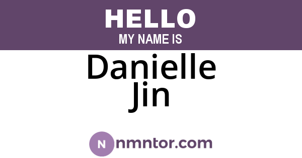 Danielle Jin
