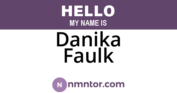 Danika Faulk