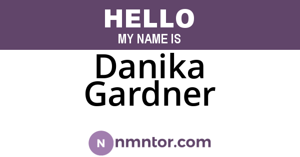 Danika Gardner