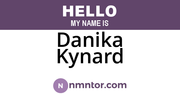 Danika Kynard
