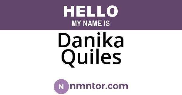 Danika Quiles