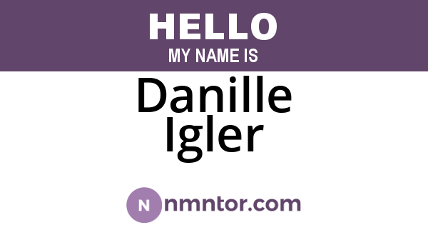 Danille Igler