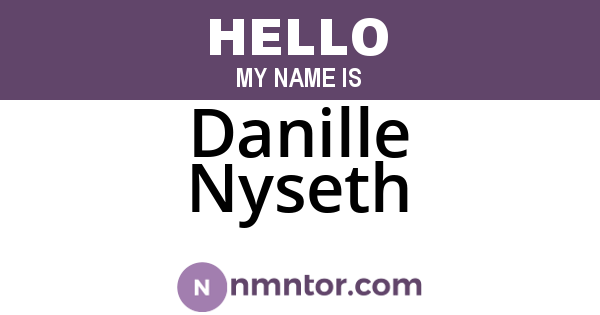 Danille Nyseth