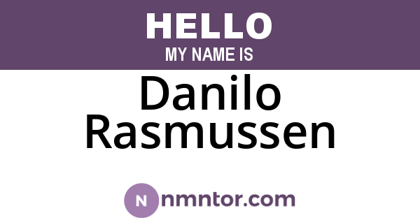 Danilo Rasmussen
