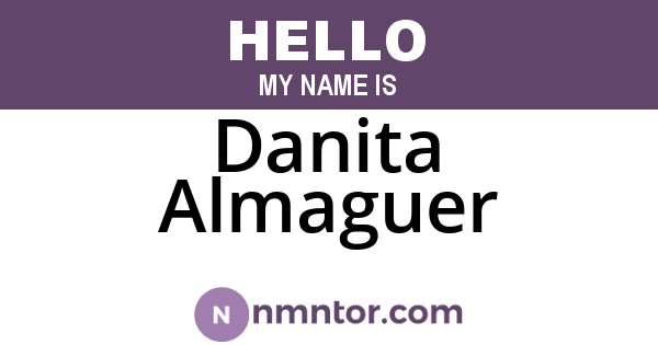 Danita Almaguer