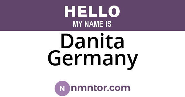 Danita Germany