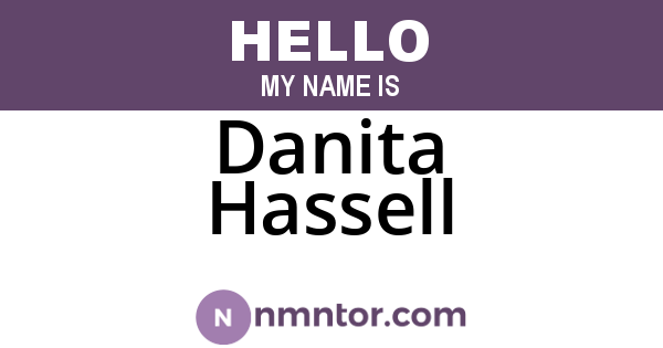 Danita Hassell